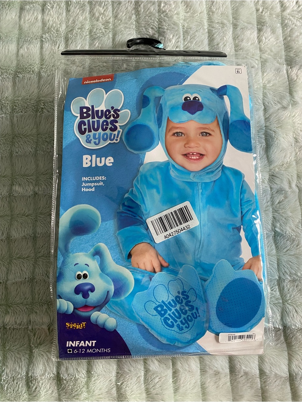 Blue's Clues & You! Infant Blue Costume  — 6-12m
